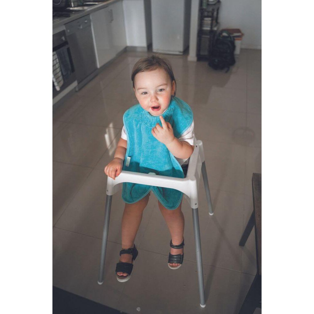 Silly Billyz Towel Highchair Hugger Bib