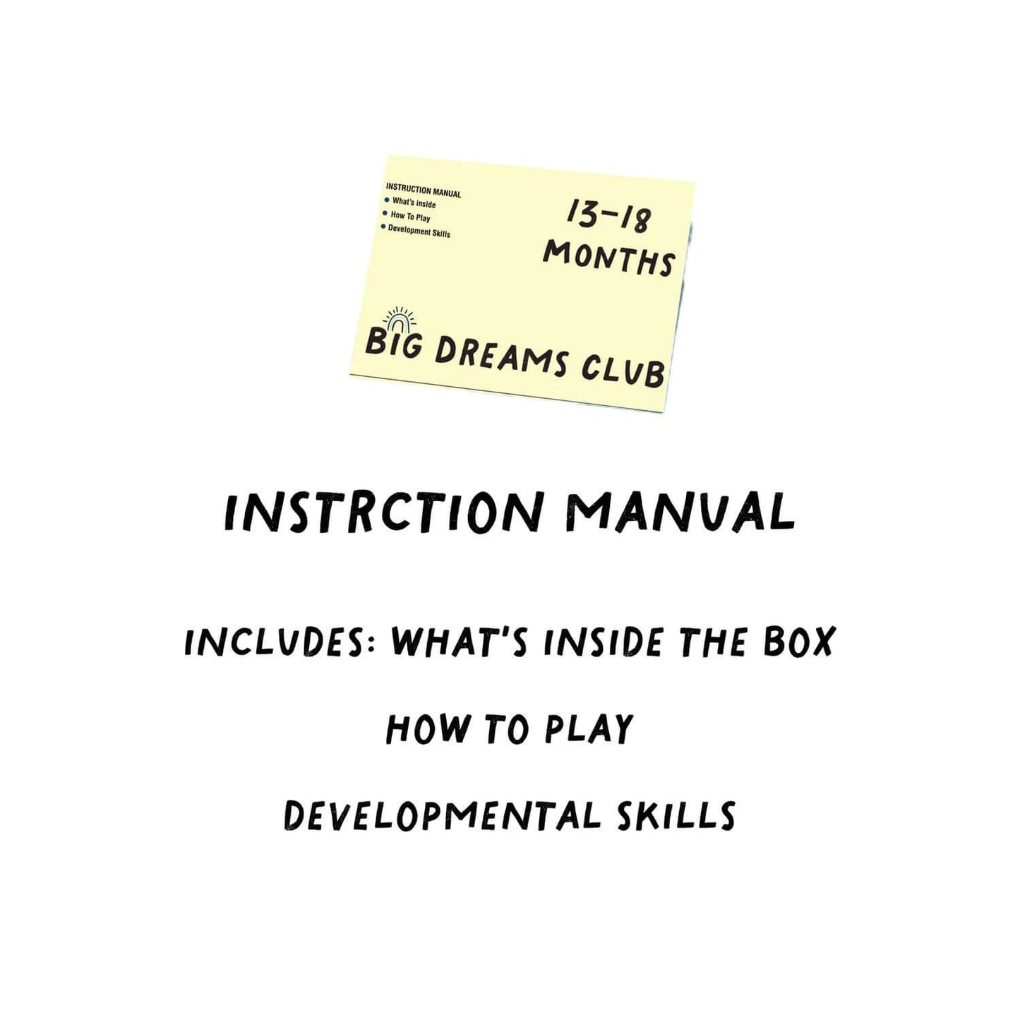 Big Dreams Club - Educational Toy Bundle 13-18m - The Kea Bundle