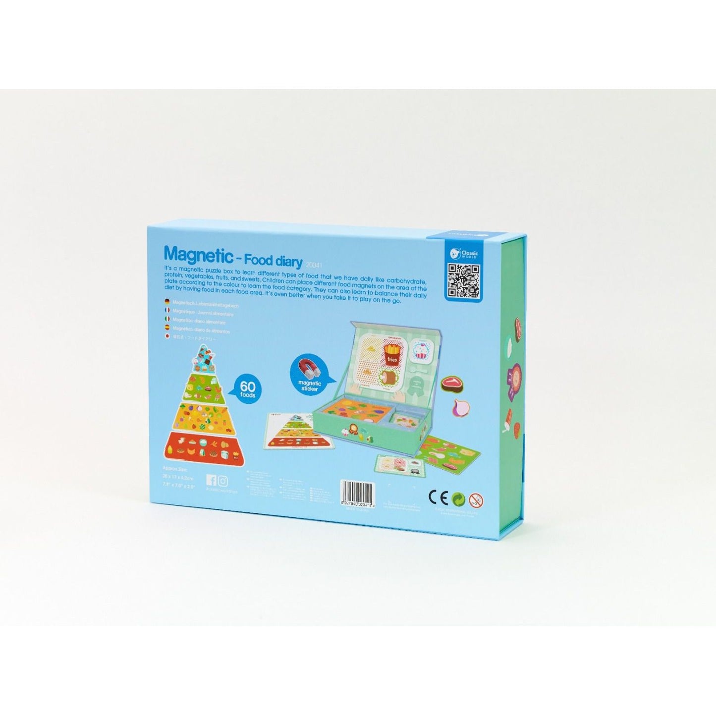 Classic World Magnetic Food Diary Puzzle