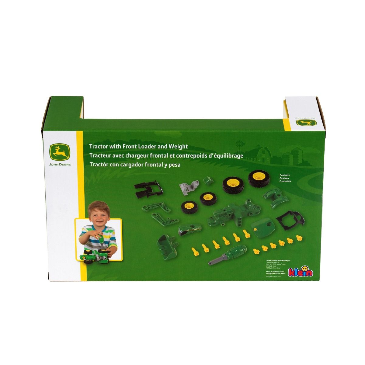 John Deere Buildable Tractor with Front Loader