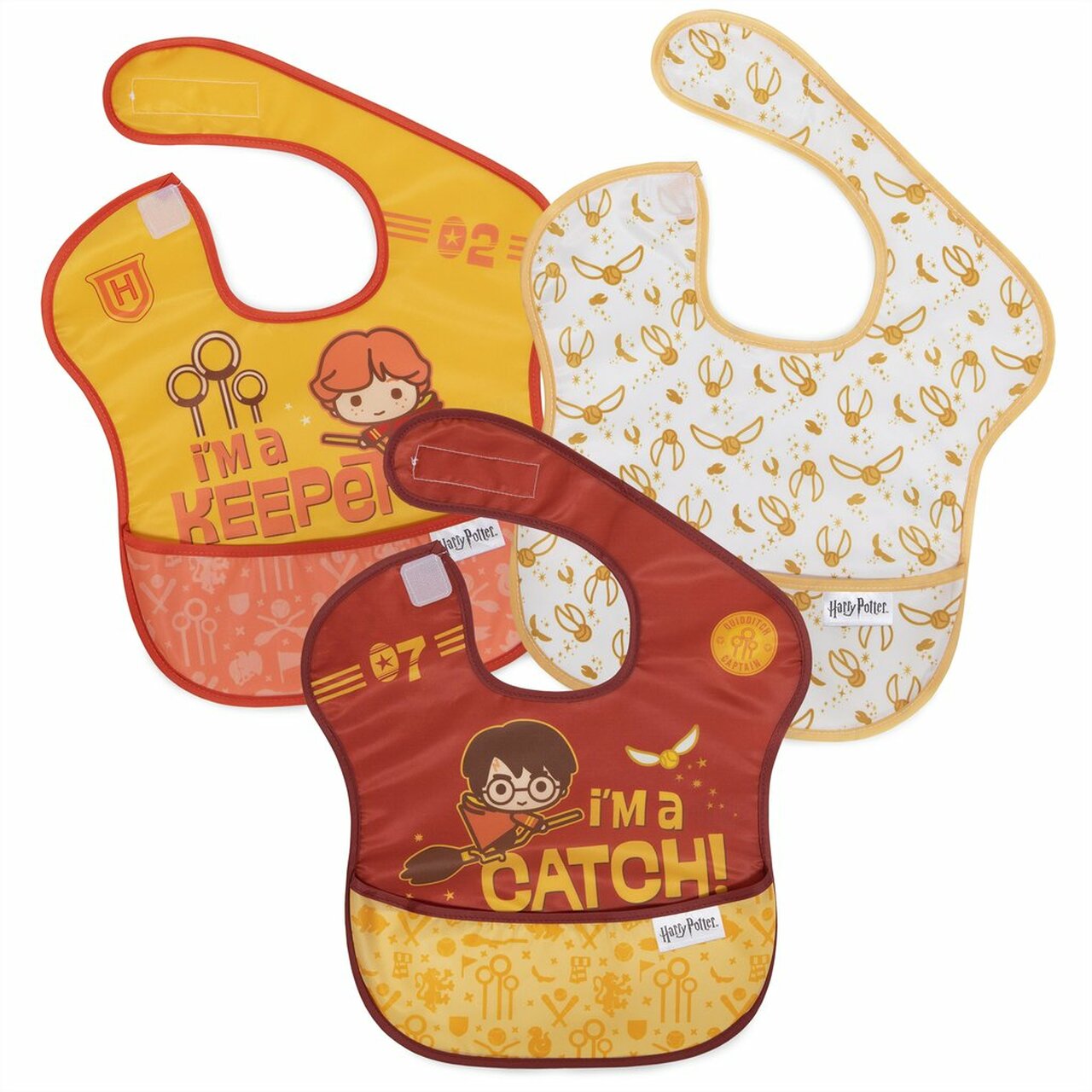 Bumkins Harry Potter Super Bib 3pk