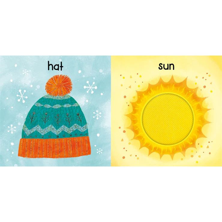 First Words Chunky Touch & Feel Board Book