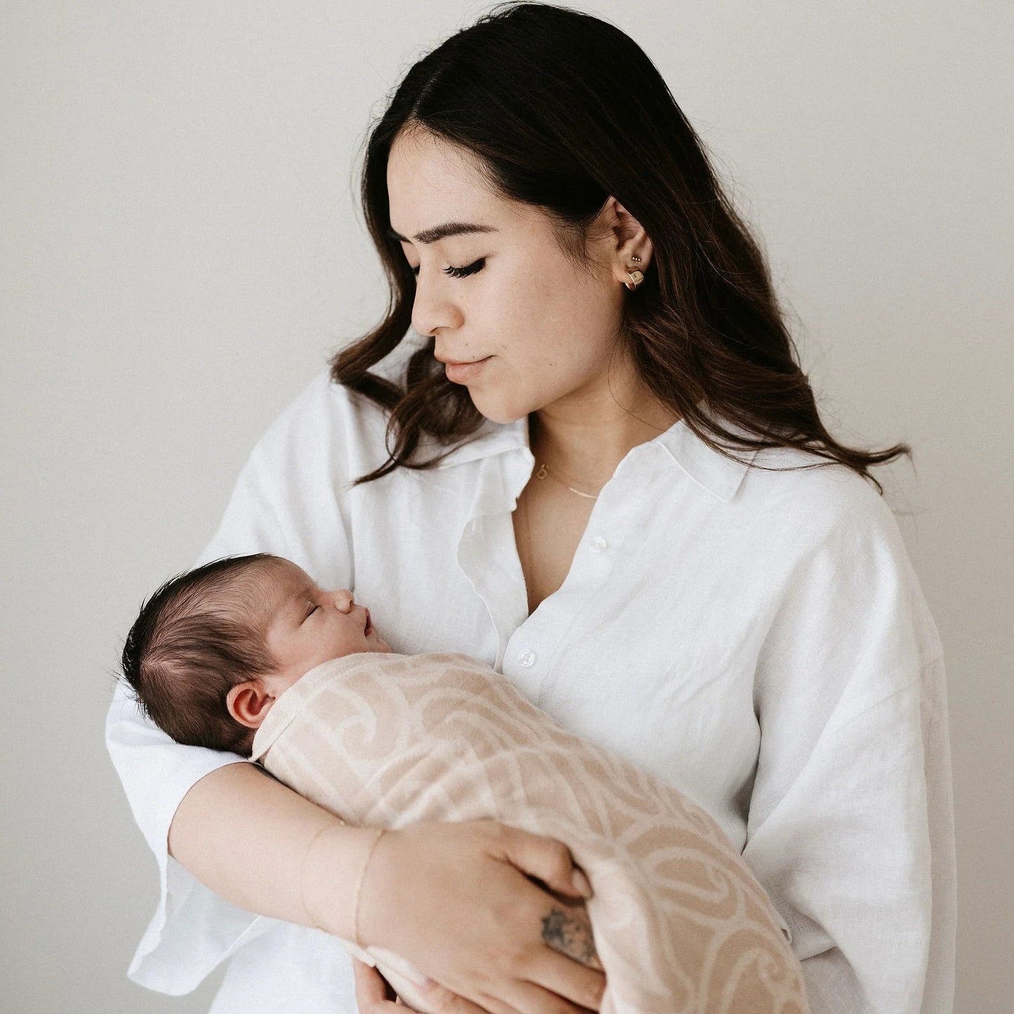 BO & KO Baby Mohimohi Woven Pēpi Blanket