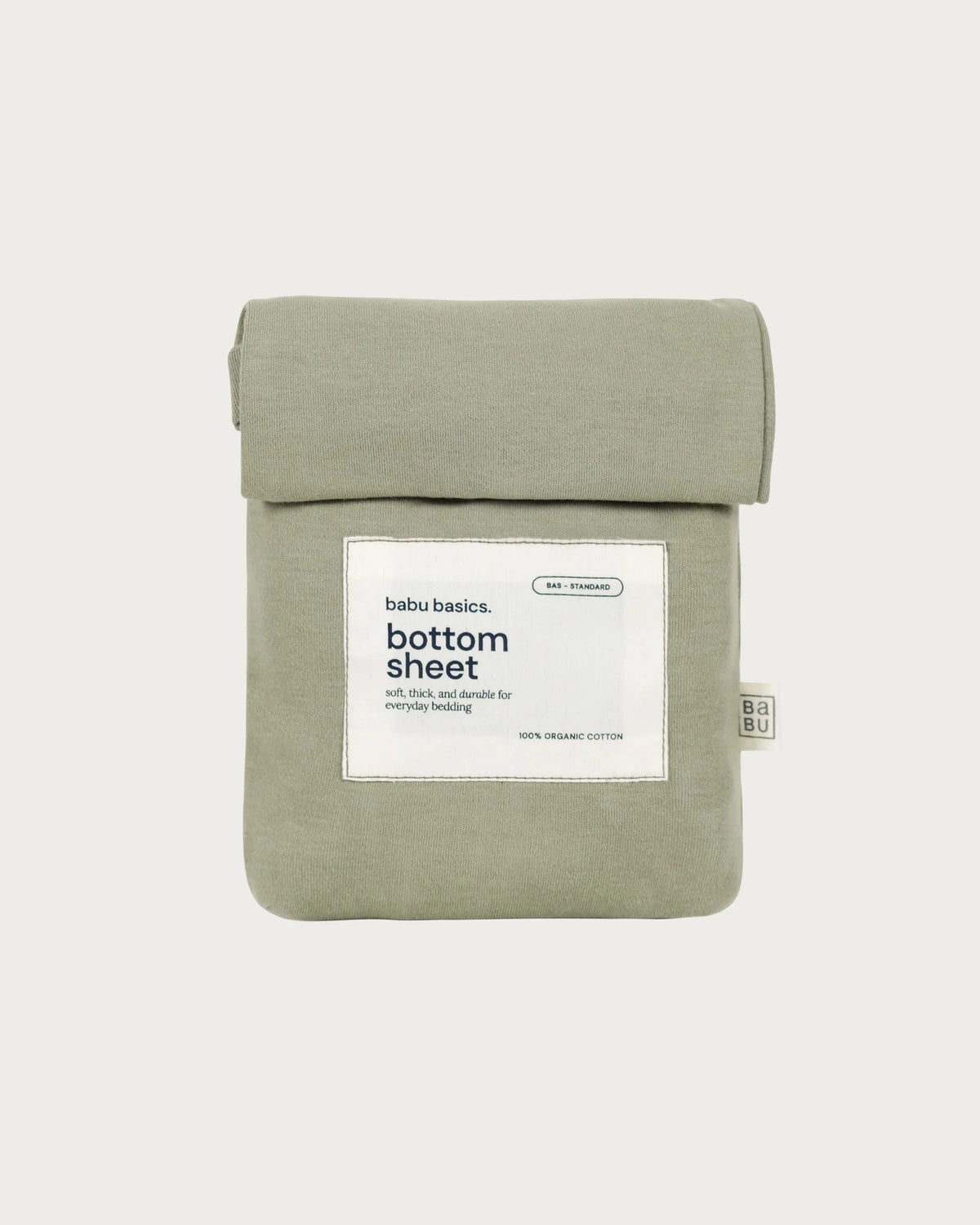 Babu Organic Bassinet Fitted Sheet