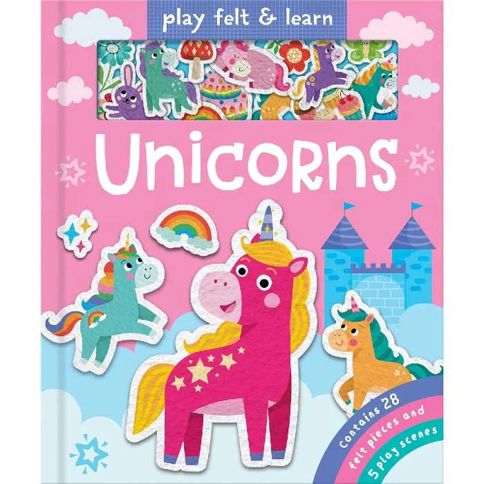 Play Felt & Learn Unicorns Book