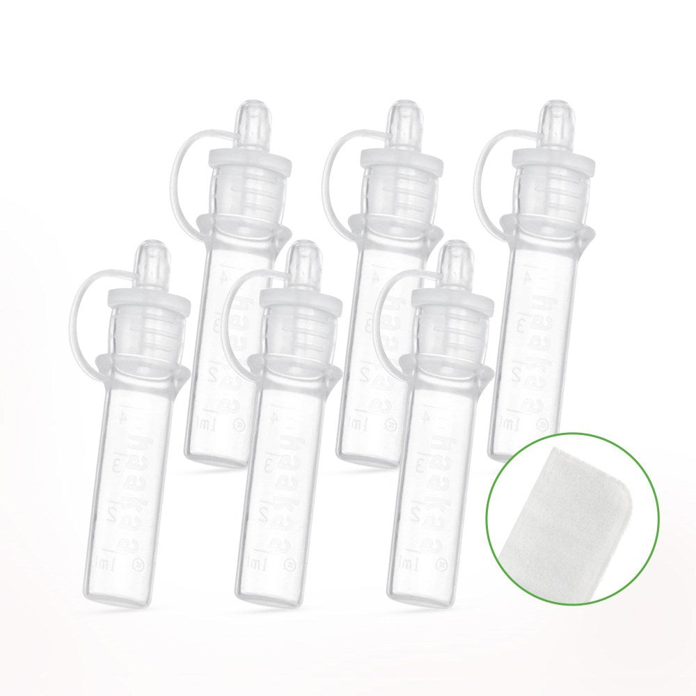 Haakaa Silicone Colostrum Collector-6pc (Pre-sterilised)