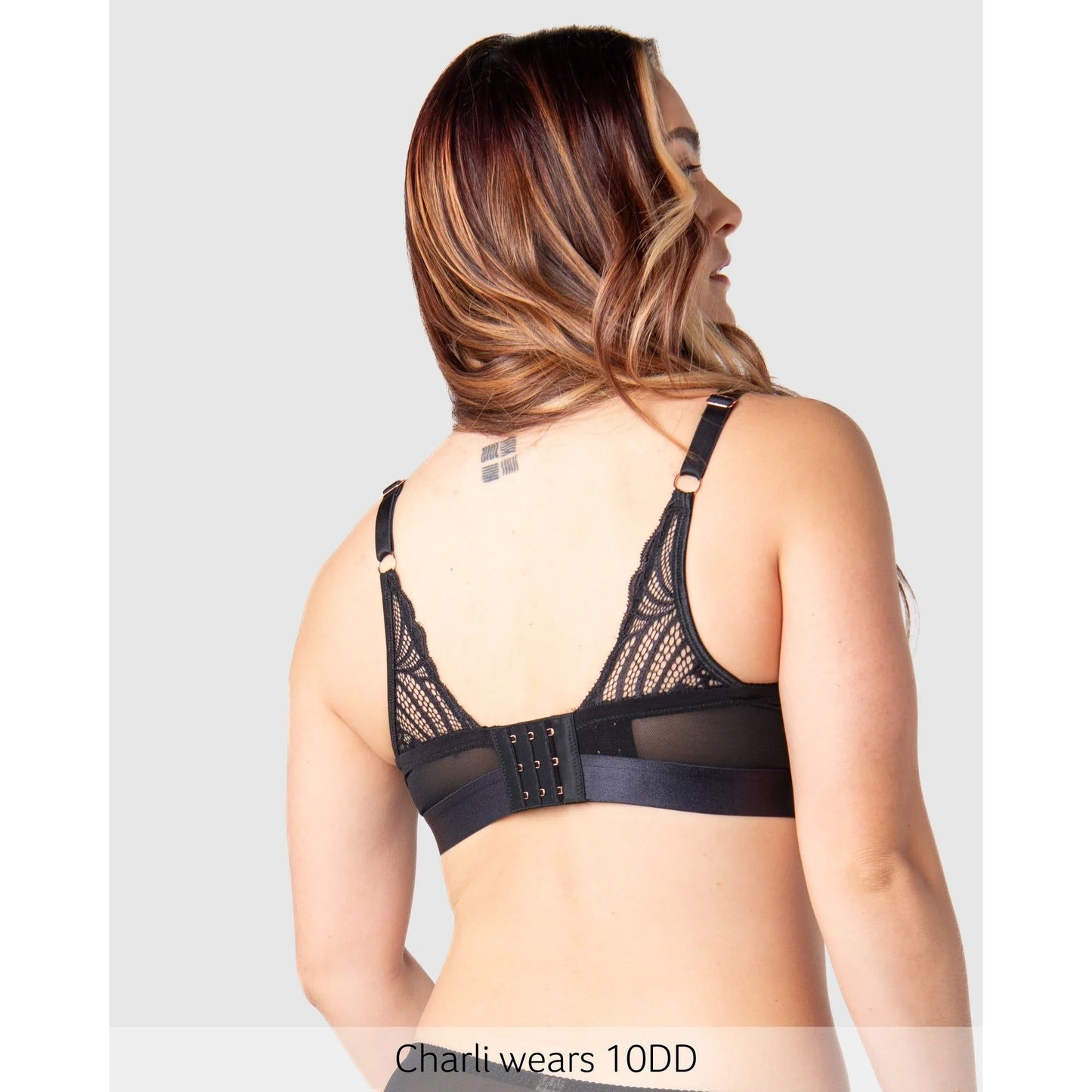 Hotmilk Warrior Plunge 2.0 Nursing Bra - Black