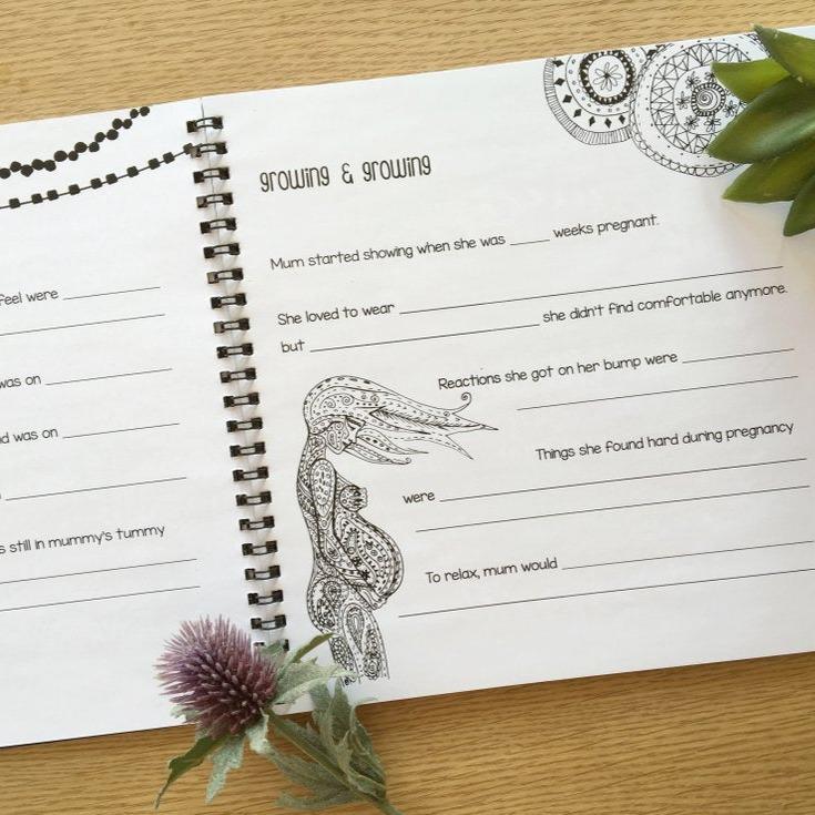 Marlee + Jo Monochrome Collection The Pregnancy Book