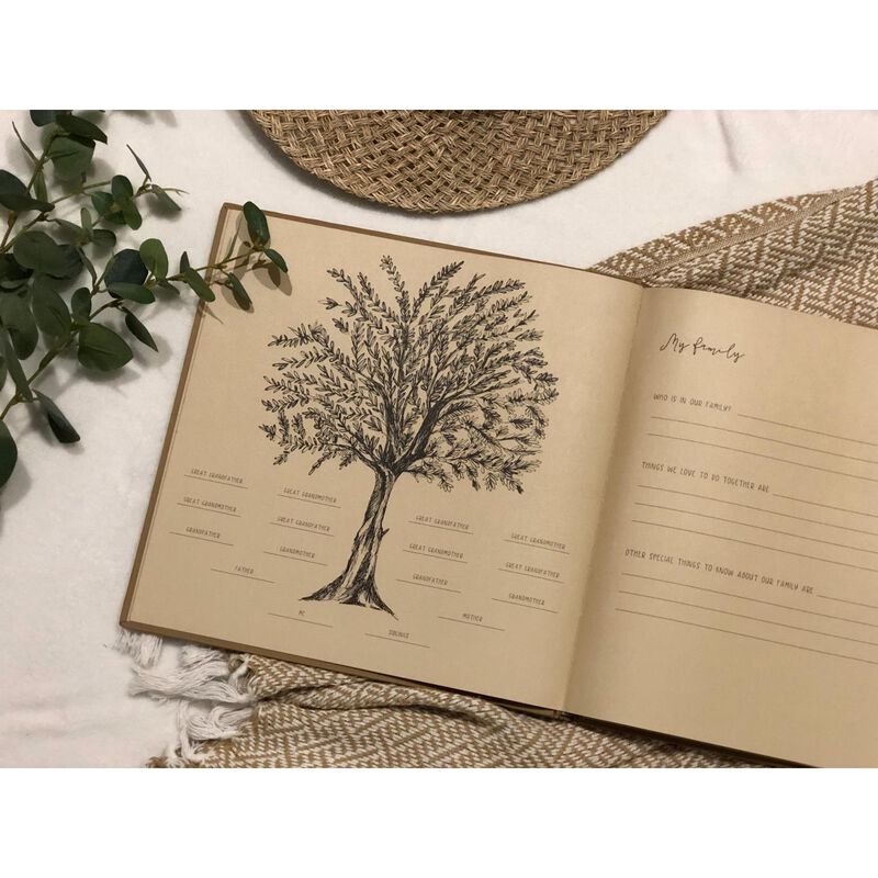 Marlee + Jo Nature Collection Baby Book