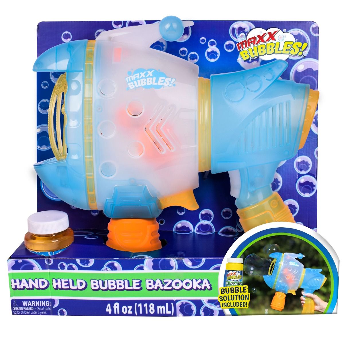 Maxx Bubbles Handheld Bubble Bazooka