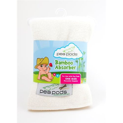 Pea Pods Bamboo Absorbers One Size - Clearance