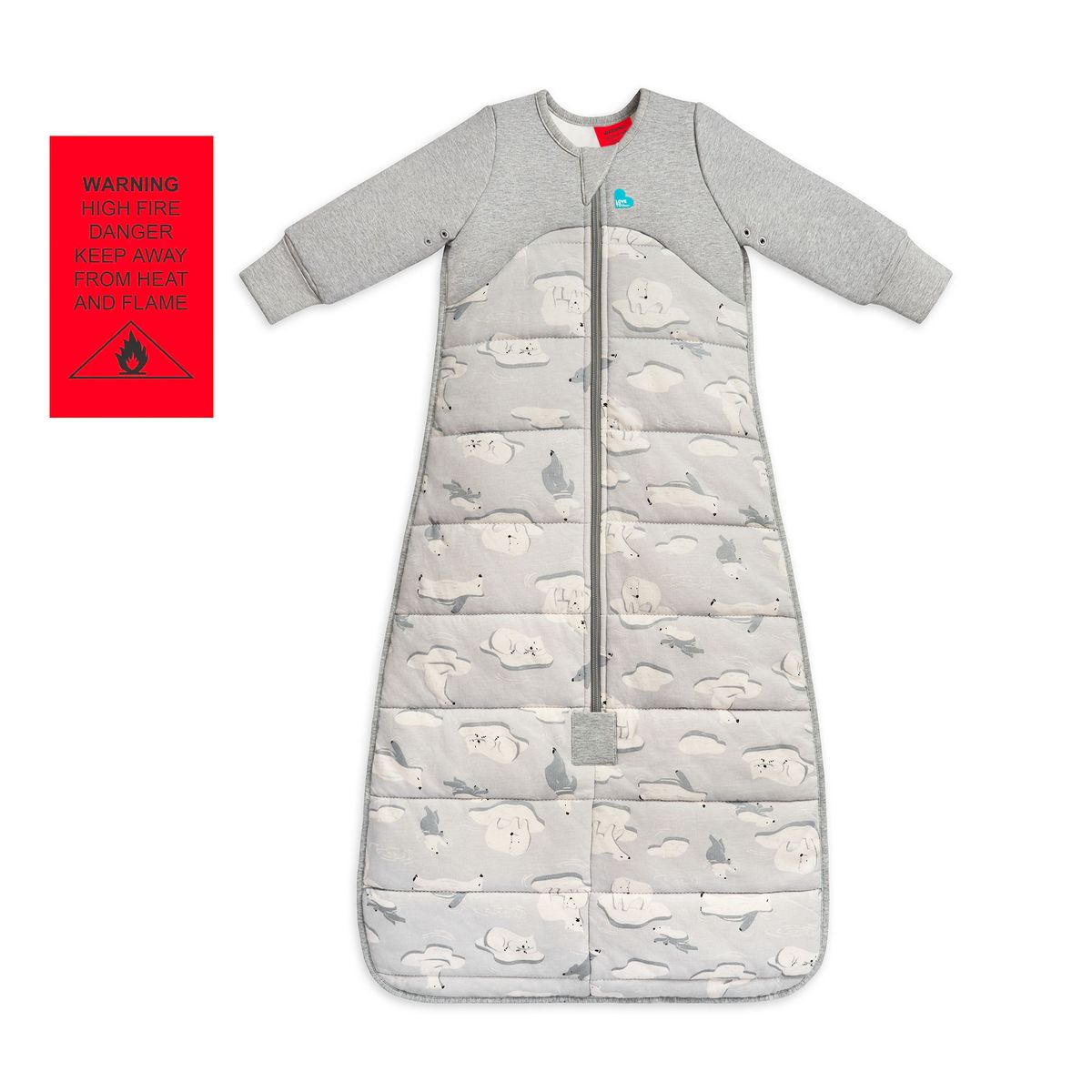 Love to Dream Sleep Bag Extra Warm 3.5 TOG South Pole Grey