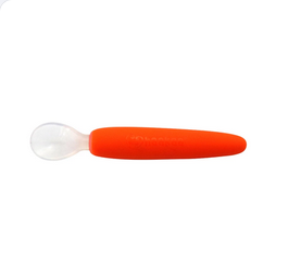 Haakaa Silicone Baby Spoon - Orange
