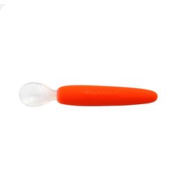 Haakaa Silicone Baby Spoon - Orange