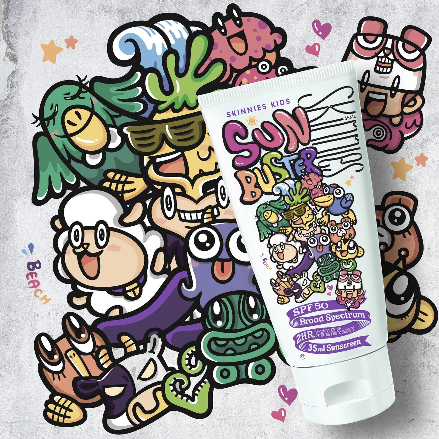 Skinnies KIDS Sun Buster SPF50 35ml Sunscreen
