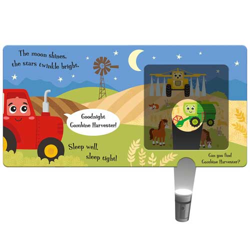 Goodnight Tractor Magic Torch Book