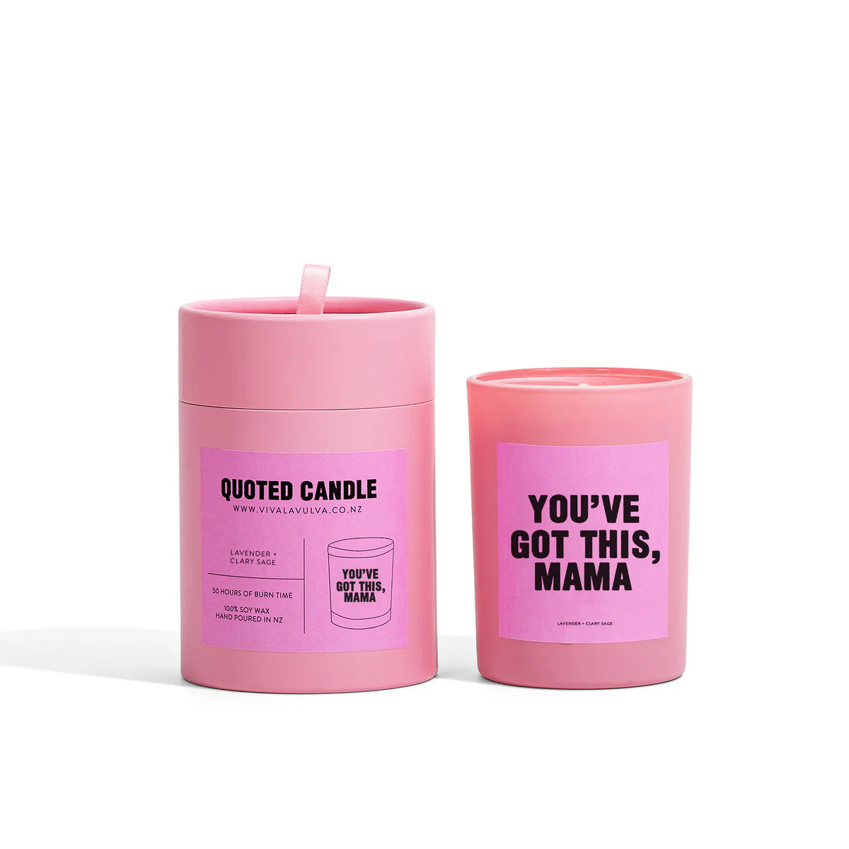 Viva La Vulva Labour Candle - Light It Up, Mama