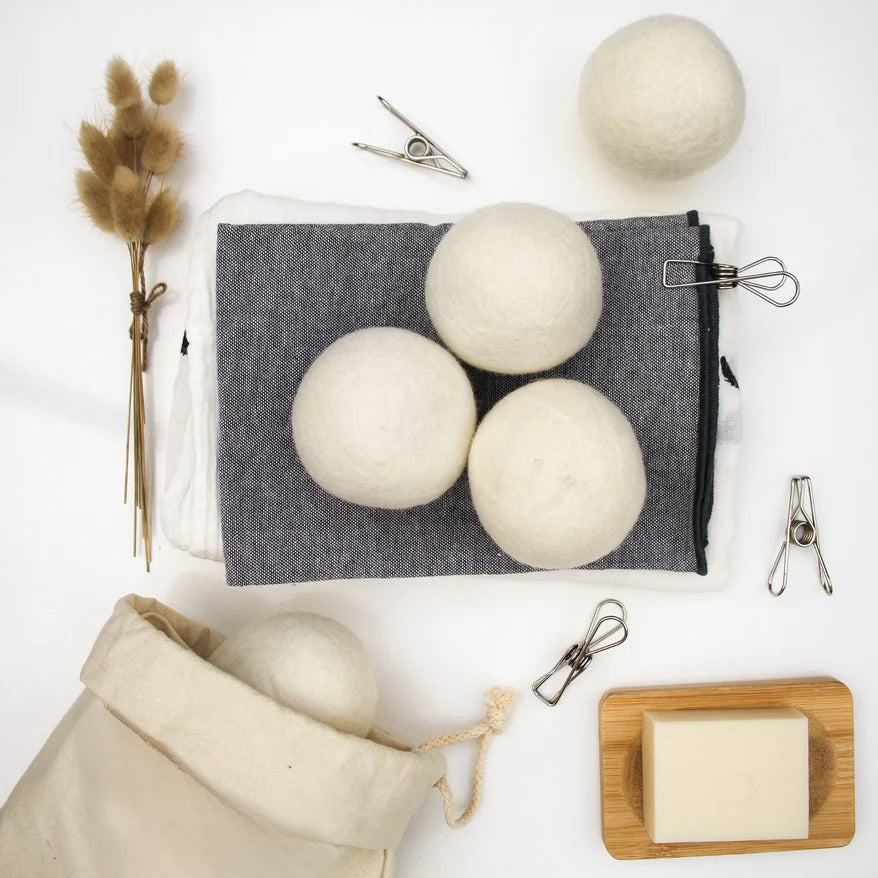 nil. NZ Wool Dryer Balls 6pk