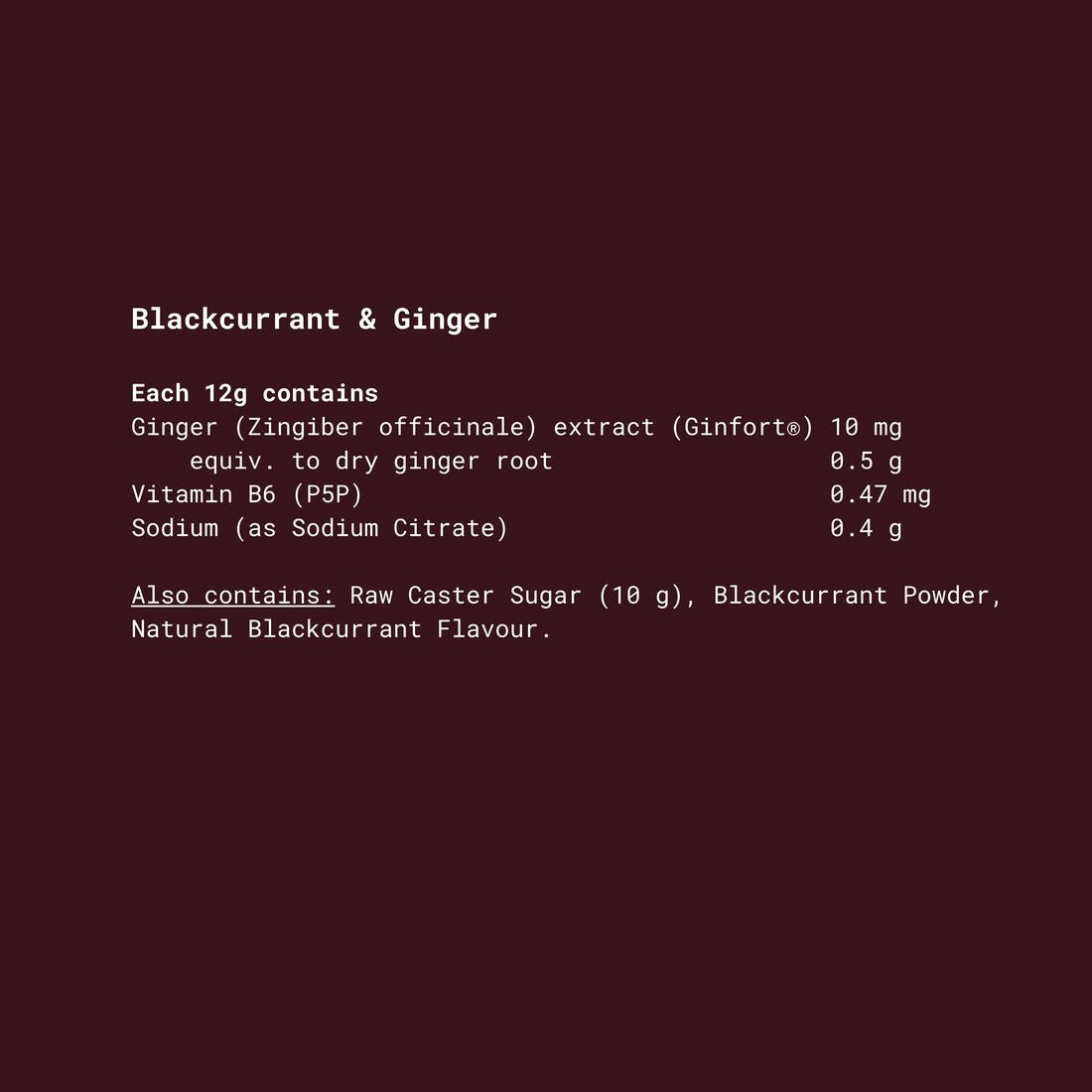 Aggie Morning Relief - Blackcurrant & Ginger 240g