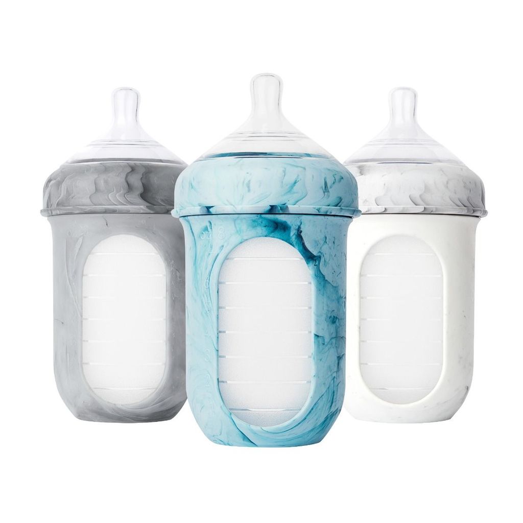 Boon Nursh Silicone Bottle 8oz 3pk