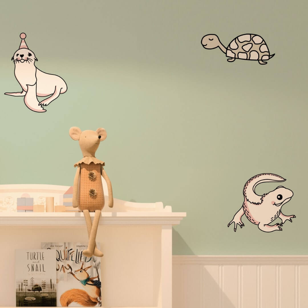 Creative Belle Baby On The Move Family Wall Decal Stickers