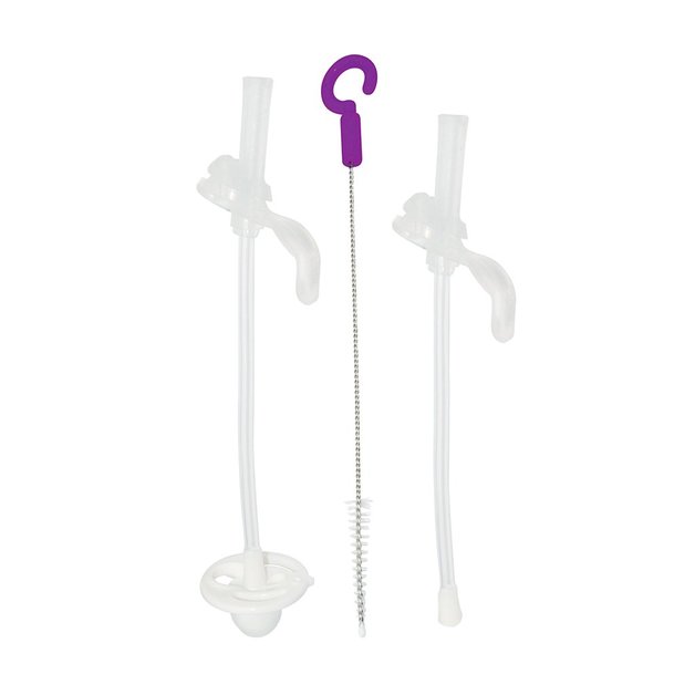 B.Box Sippy Cup V2 Replacement Straw & Cleaner Set