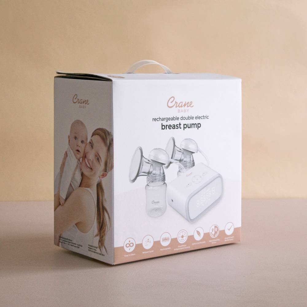 Crane Rechargeable Double Electric Breast Pump