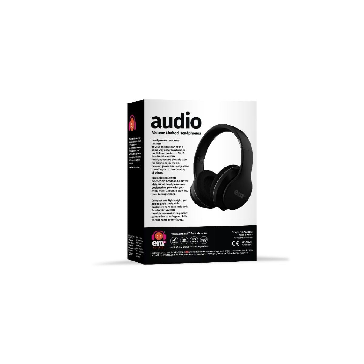 Ems For Kids Bluetooth Audio Headphones