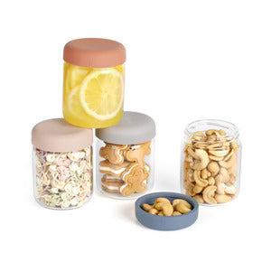 Haakaa Sealed Glass Jar Storage Set 210ml