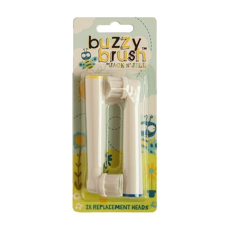 Jack N Jill Buzzy Brush Replacement Head 2pk
