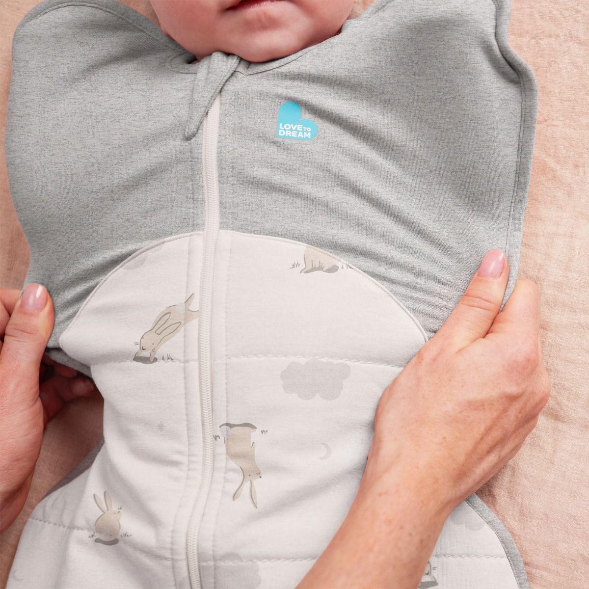 Love To Dream Swaddle Up™ Warm 2.5 TOG - Cloud Bunnies