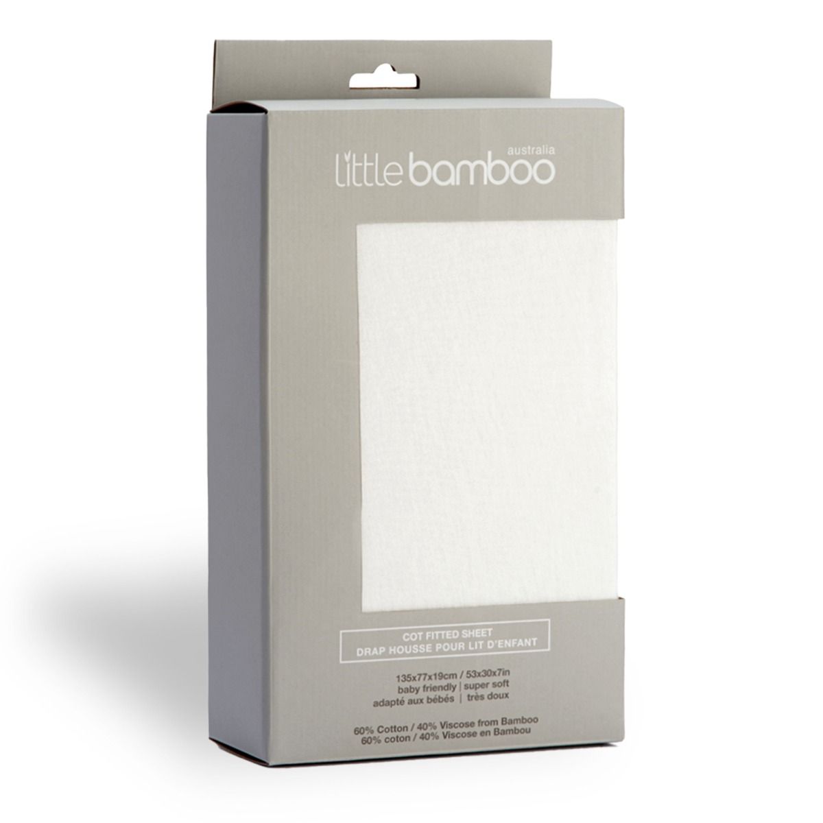 Little Bamboo Jersey Fitted Cot Sheet