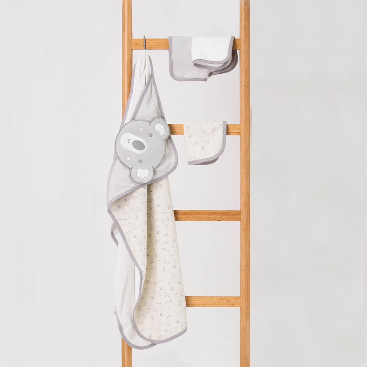 Little Linen Hooded Towel & Washers