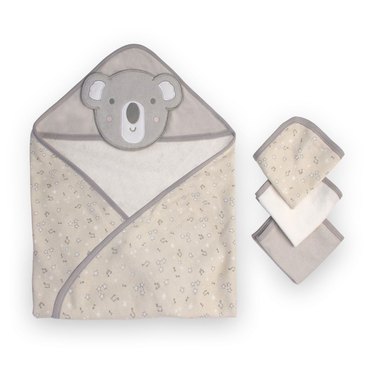 Little Linen Hooded Towel & Washers