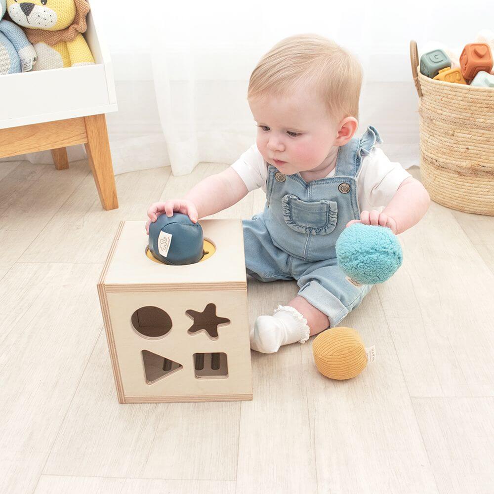 Living Textiles Playground 4-in-1 Sensory Cube