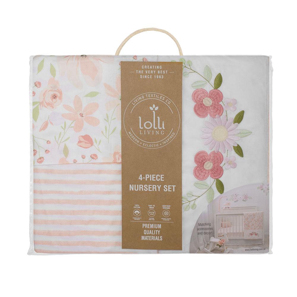 Lolli Living 4 Piece Nursery Set Meadow