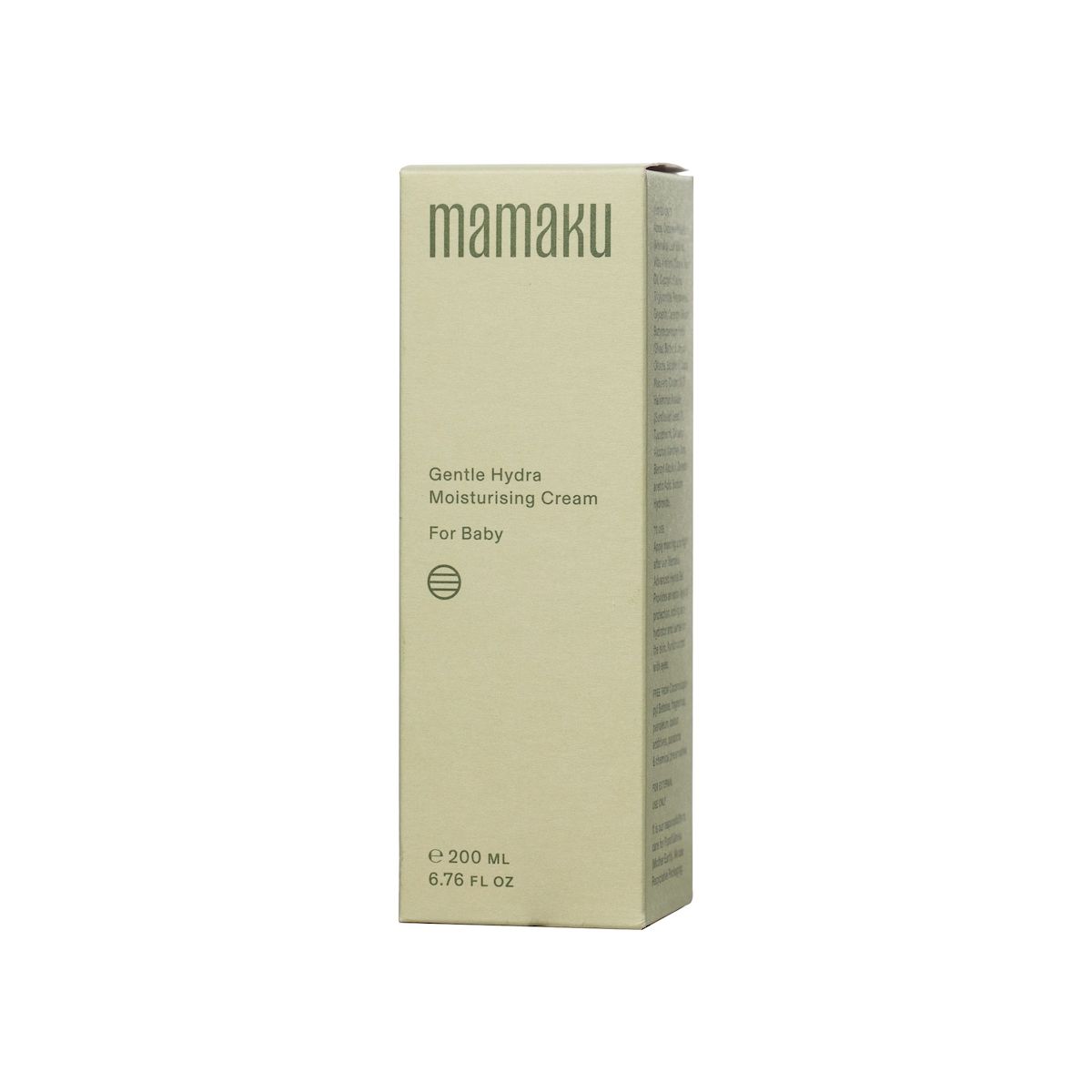 Mamaku Gentle Hydra Moisturising Cream For Baby 200ml