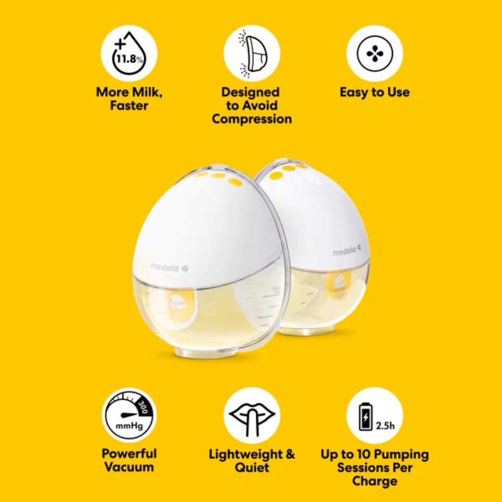Medela Motion In-Bra Wearable Breast Pump – Double Electric