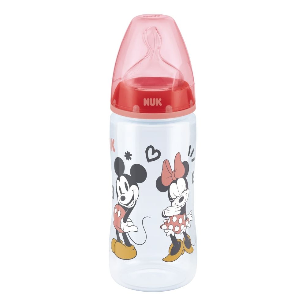 NUK First Choice Mickey/Minnie Mouse Bottle 300ml