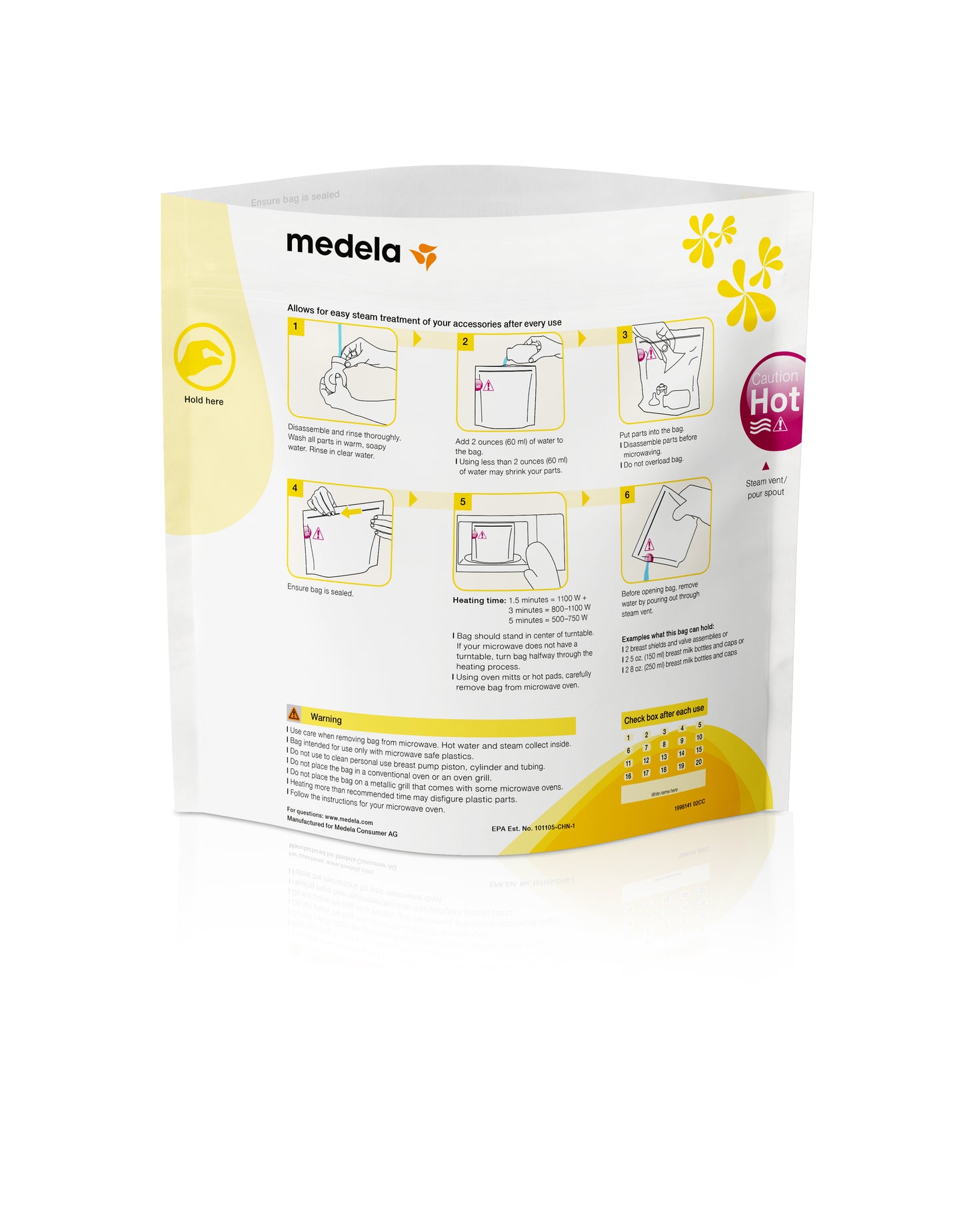 Medela Quick Clean Micro-Steam Sterilization Bags