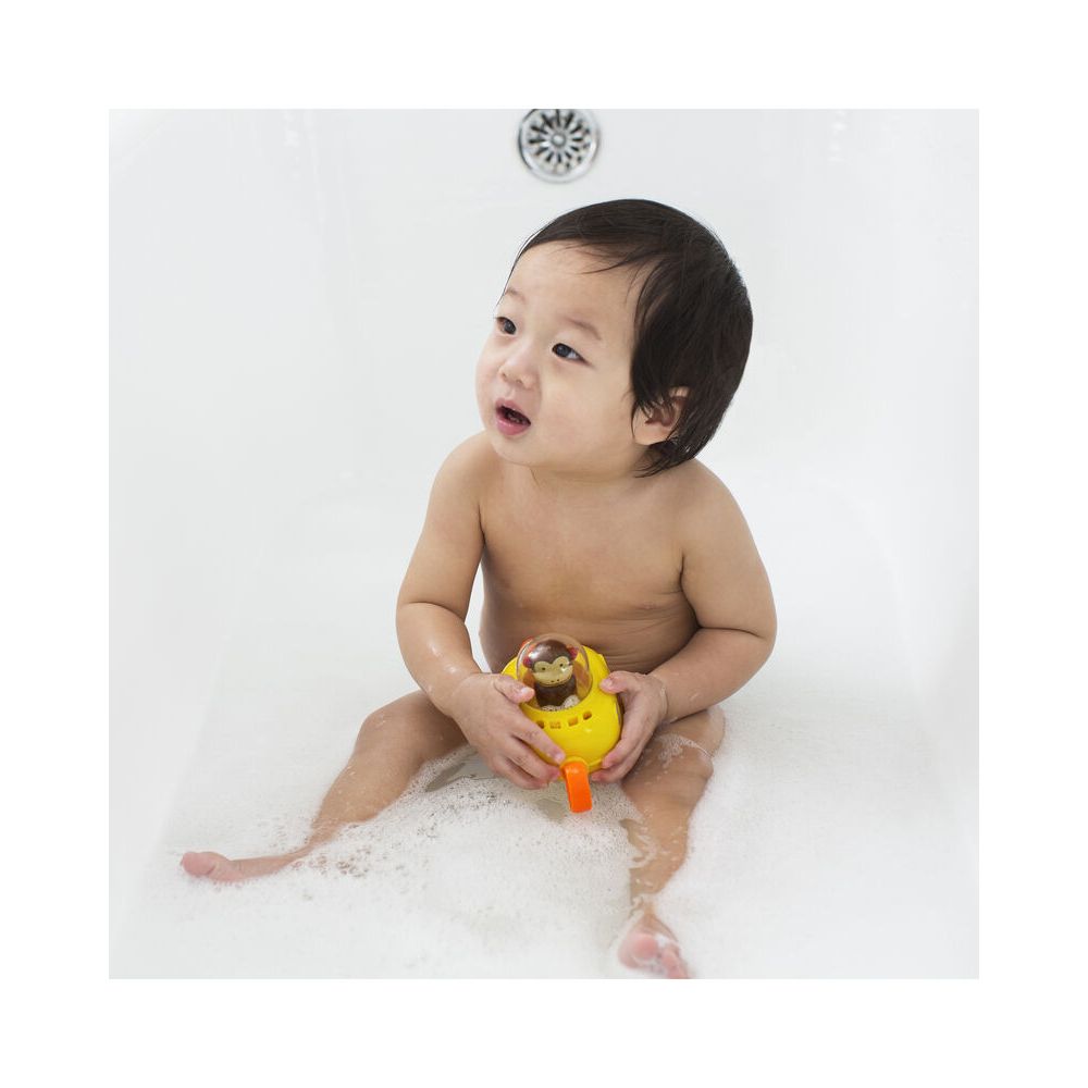 Skip Hop Zoo Bath Pull & Go Monkey Submarine