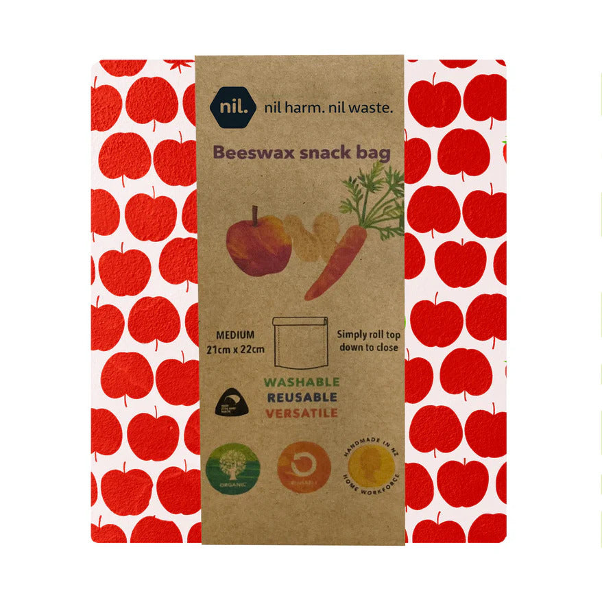 nil. Organic Beeswax Snack Bags