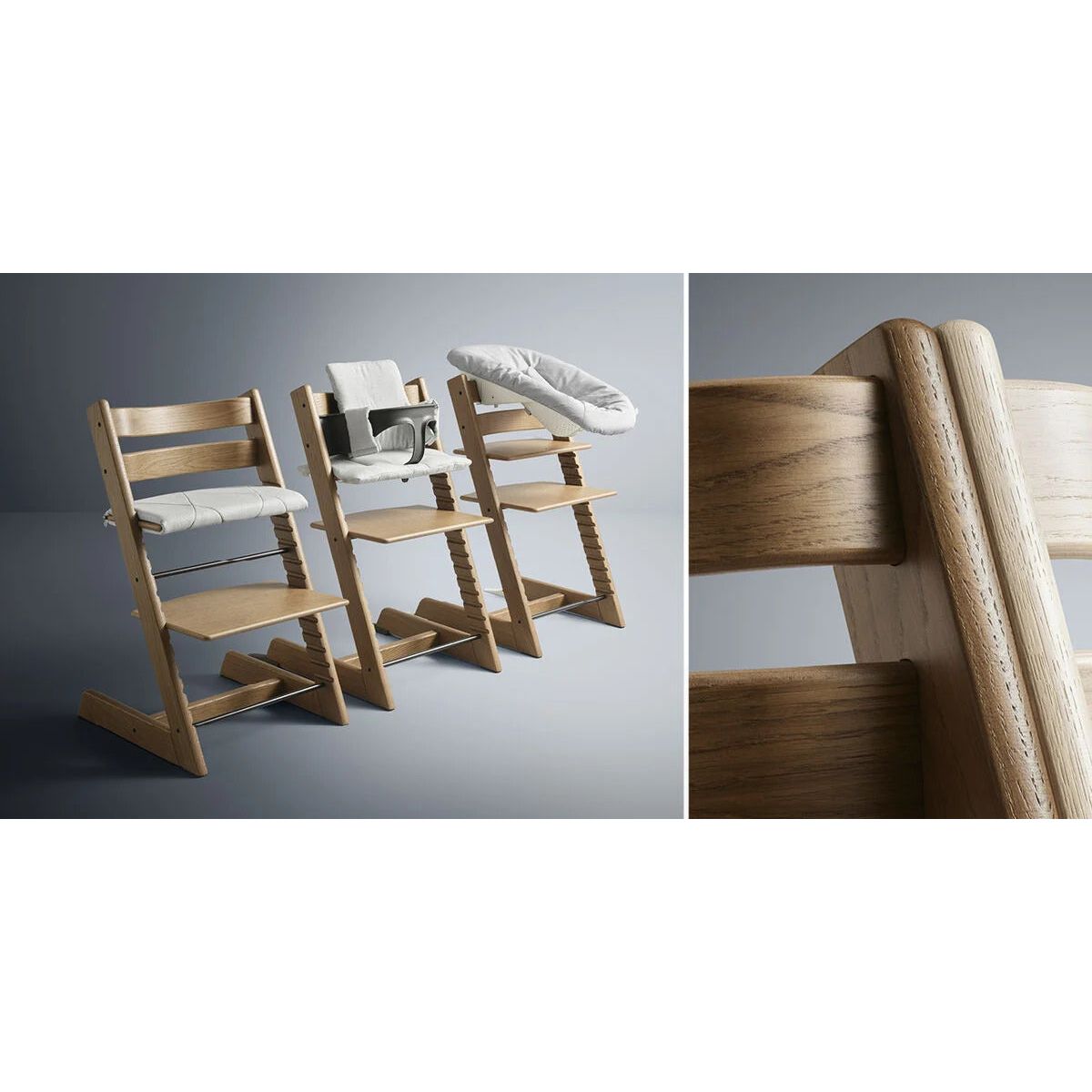Stokke Tripp Trapp Chair - Oak Wood