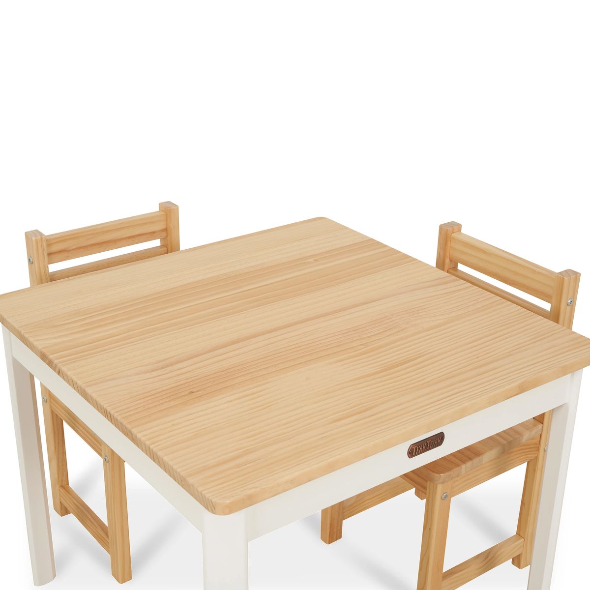 TikkTokk Little Boss 3pc Table & Chairs Set - Square