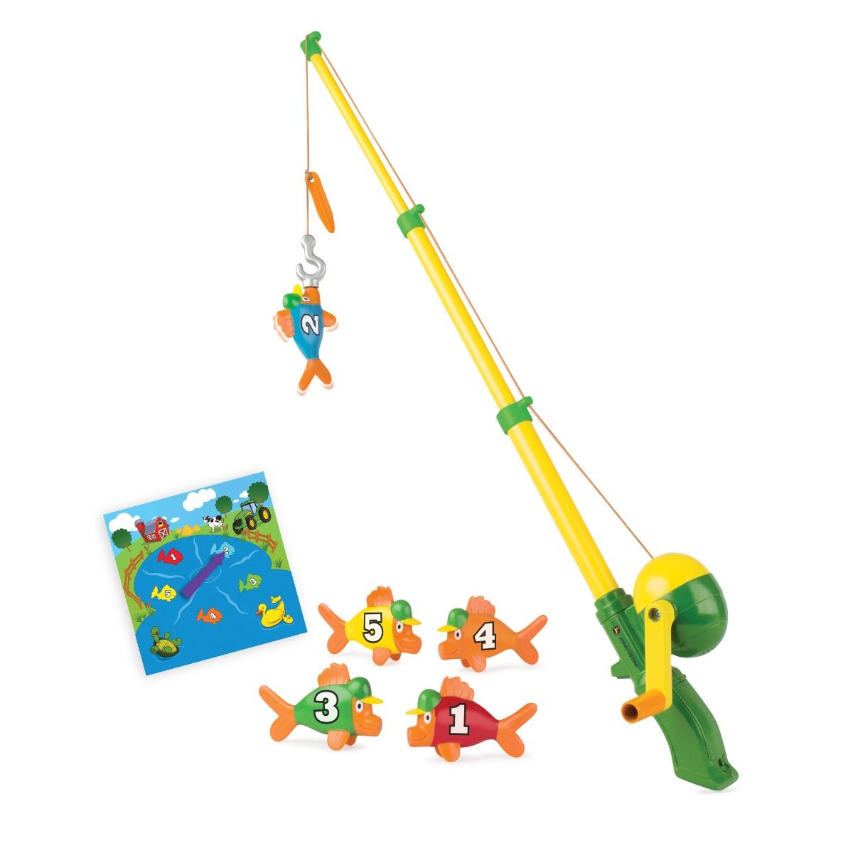 baby fishing pole John Deere Electronic Fishing Pole – Baby On The Move