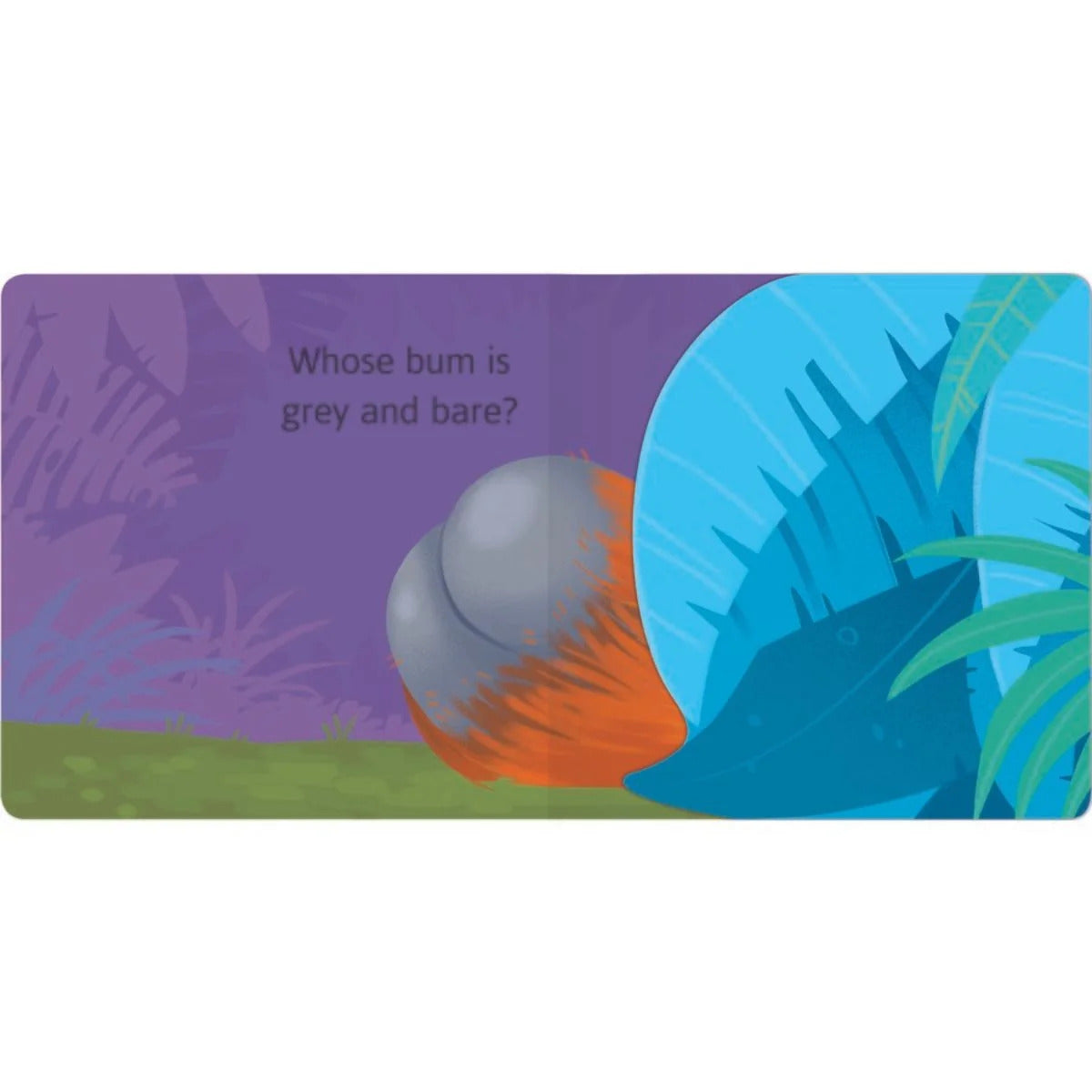 Whose Bum? At The Zoo Book