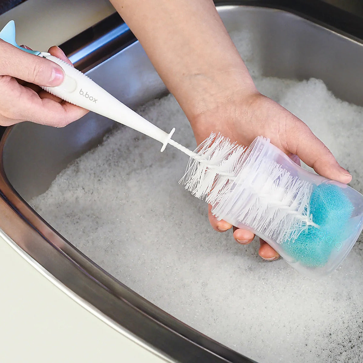 B.Box 2-in-1 Bottle & Teat Brush