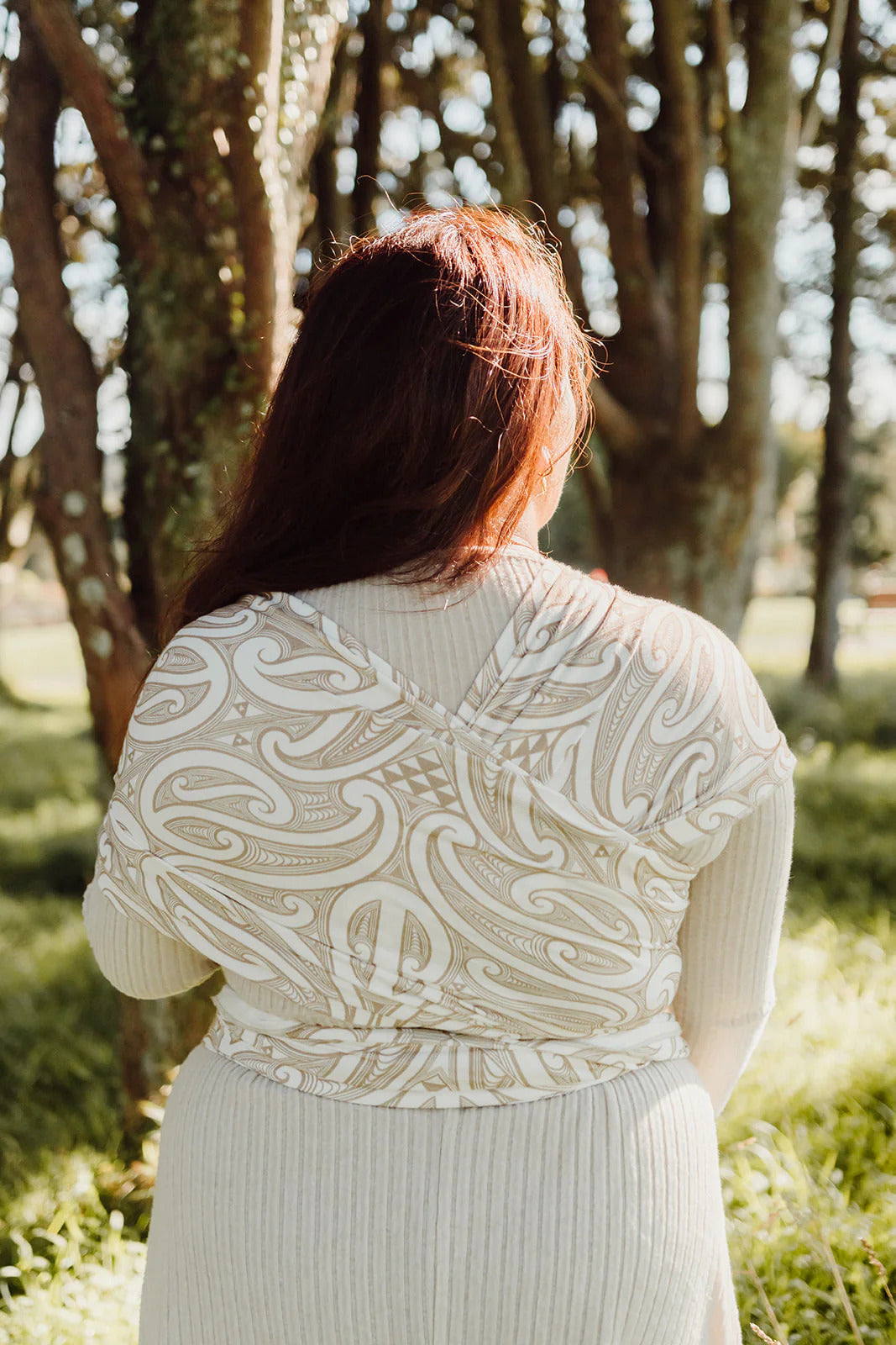 Hiwa & Awa Co Okooko Pēpi Baby Wrap Carrier