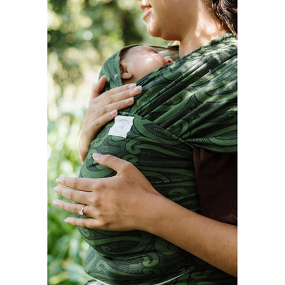 Hiwa & Awa Co Okooko Pēpi Baby Wrap Carrier