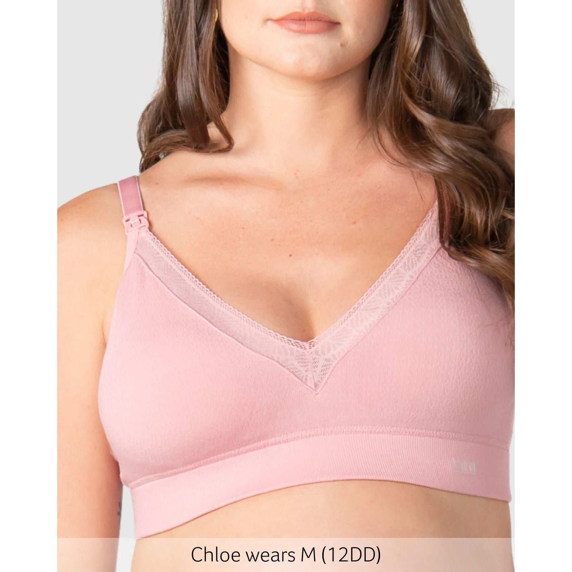 Hotmilk Caress FlexFit Nursing Bra - Petal Pink